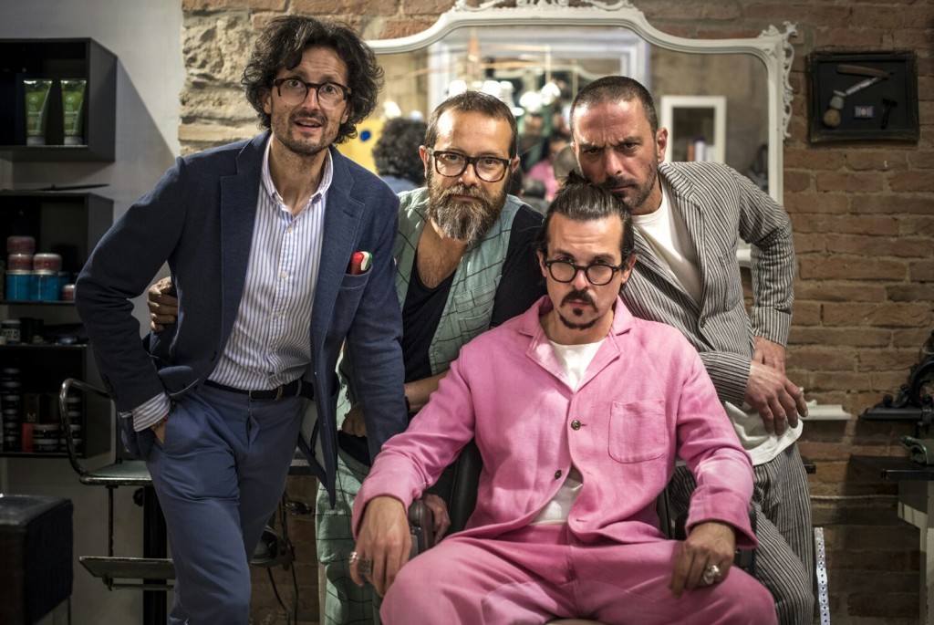 Augusto Titoni Vernissage in compagnia di Massimiliano Baldini, Enrico Pantani e Federico Minghi