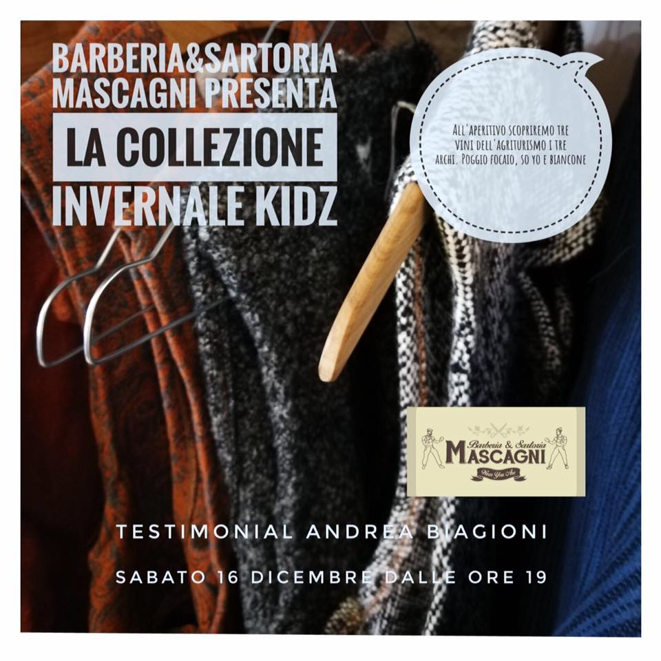 wear you are inverno, presentazione collezione invernale KIDZ con Andrea BIagioni